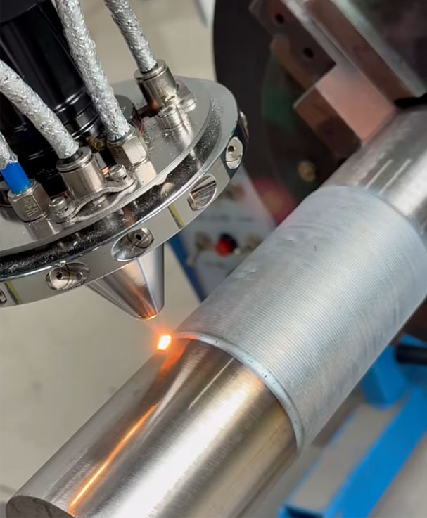 How Does TN-6000-Mobile robot laser cladding equipment Restore Old Parts?