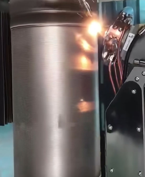 TN-6000-Mobile robot laser cladding equipment for Oilfield Repair